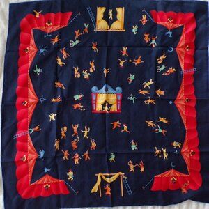 NIB Bulgari silk italian scarf